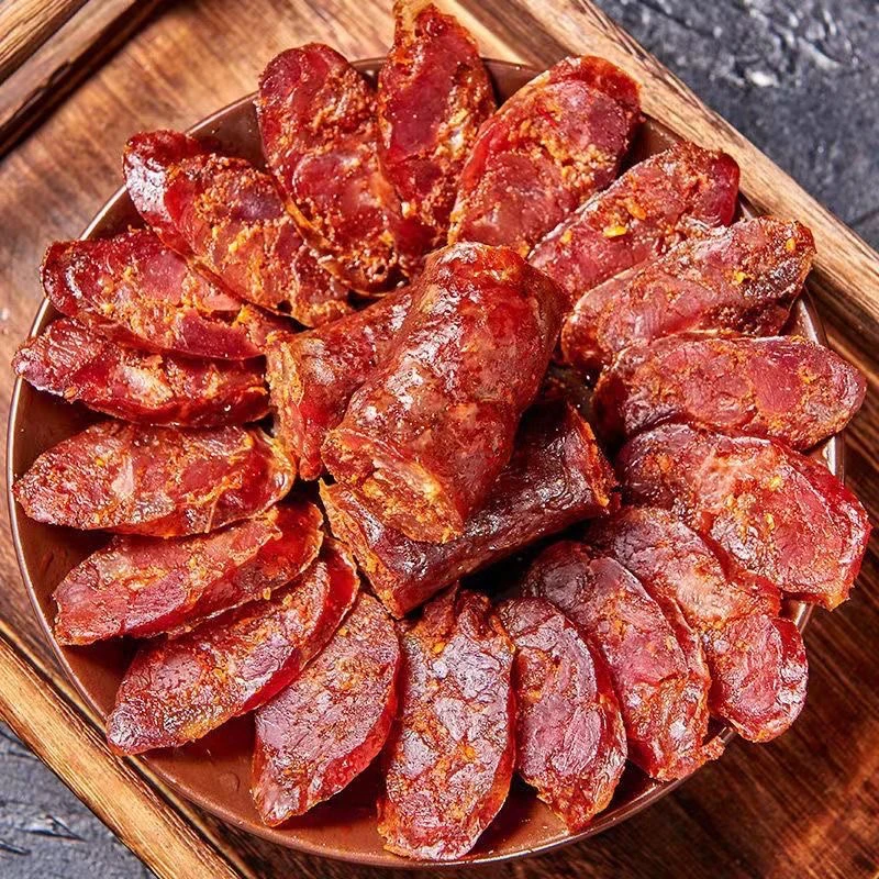 农家家常菜乡村香肠土猪肉烟熏香肠好剧推荐