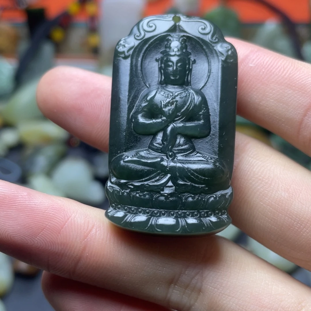 吊坠(不含链)未镶嵌和田玉