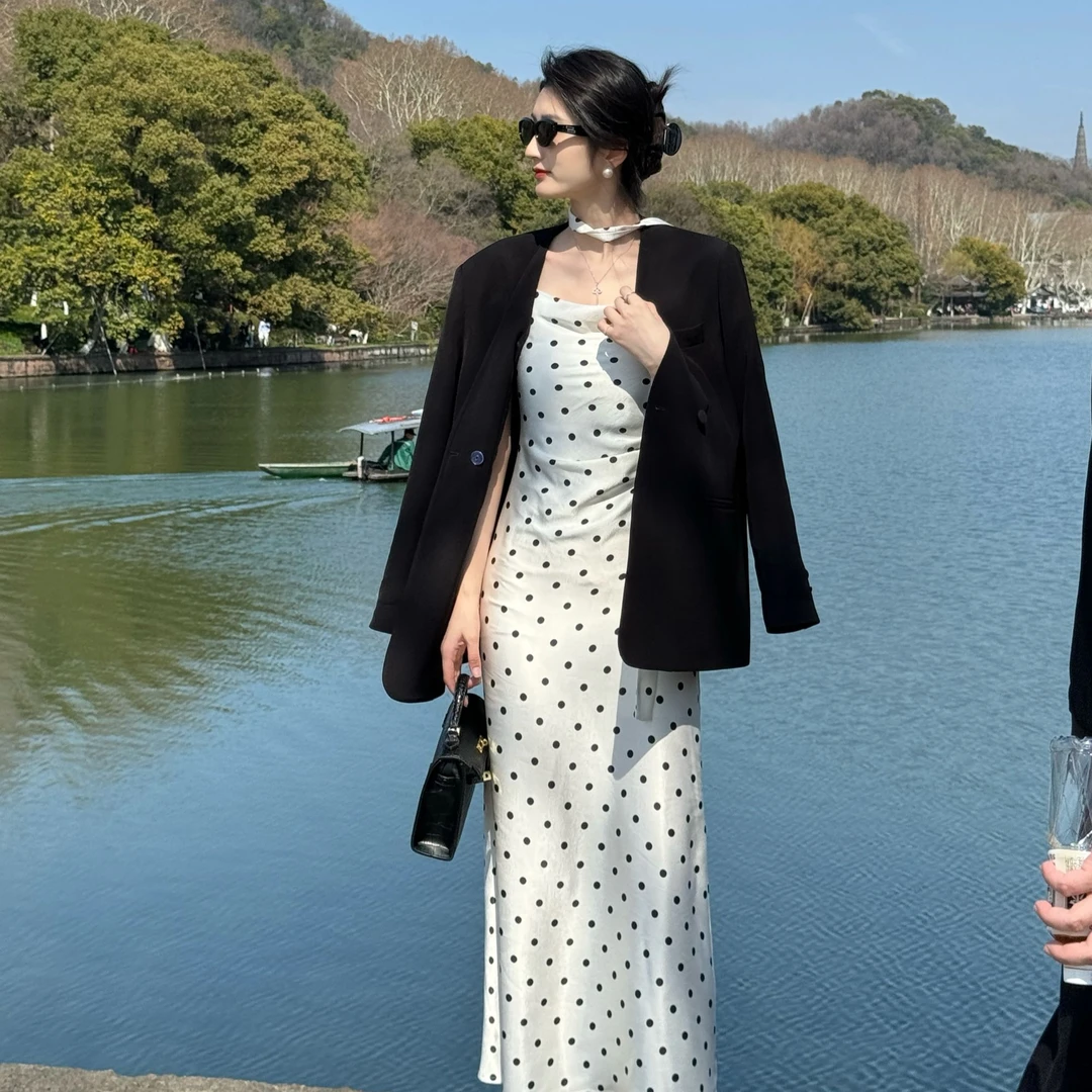 【交个朋友专属】Liixu设计感轻奢轻职风西装长袖套装L51TZ084