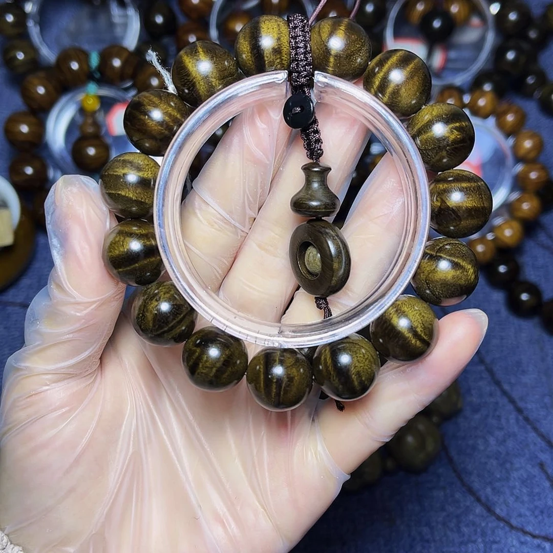 手串/手链楠木（金丝楠）1.5阴沉水波果香