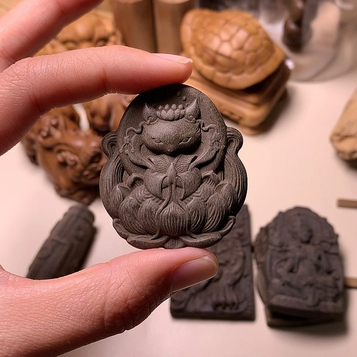 檀香木手串/手链檀香阴沉凤九