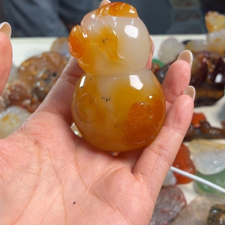 未镶嵌吊坠(不含链)玛瑙/玉髓