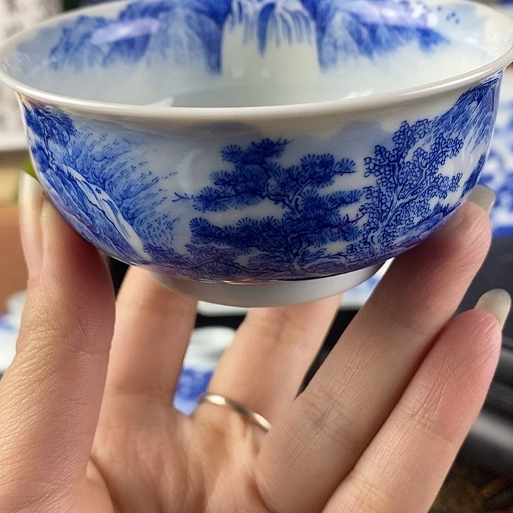 M***8陶景德镇手工青花炉式