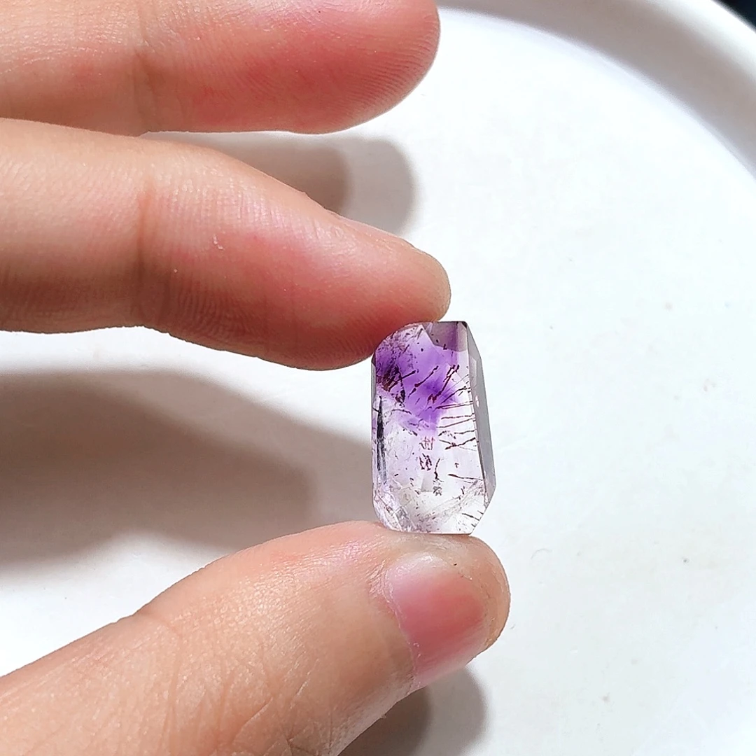 未镶嵌水晶珠宝半成品超七