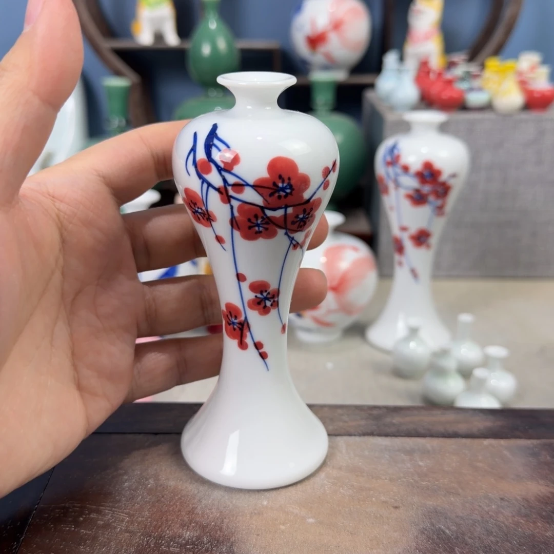 陶瓷手工小花器摆件