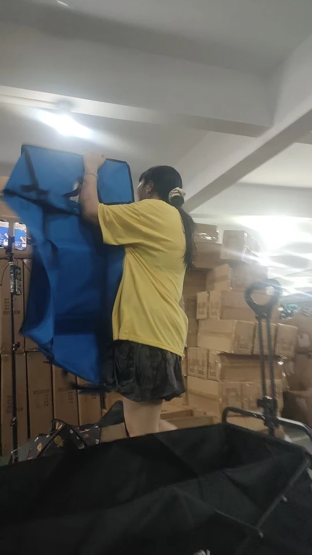 宝蓝收纳筐露营车兜发1个内里颜色不分40*80