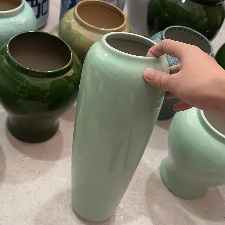 白泥花盆微瑕无孔
