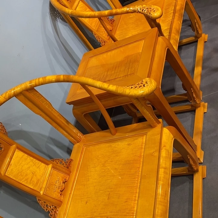 楠木皇宫椅三件套