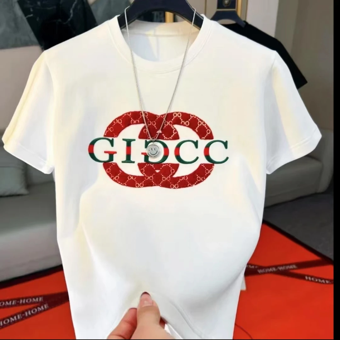 硬汉短袖时尚圆领男士夏季潮流印花