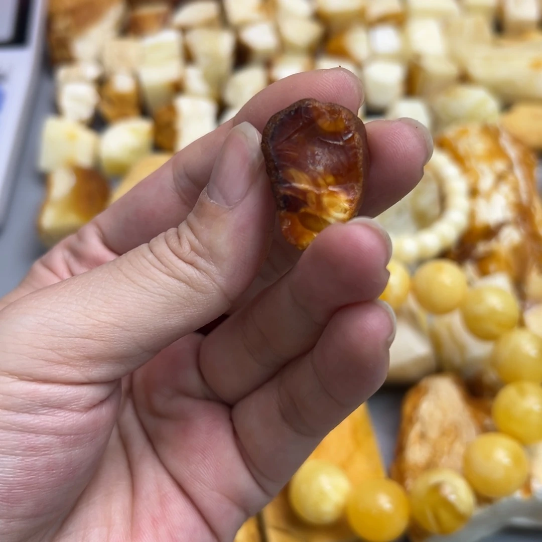 定制琥珀未镶嵌嗯*蜜蜡