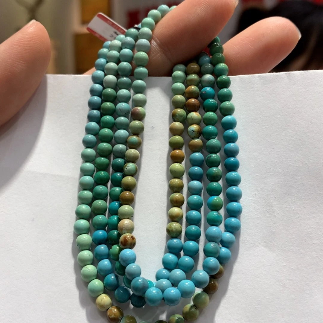 绿松石长链未镶嵌