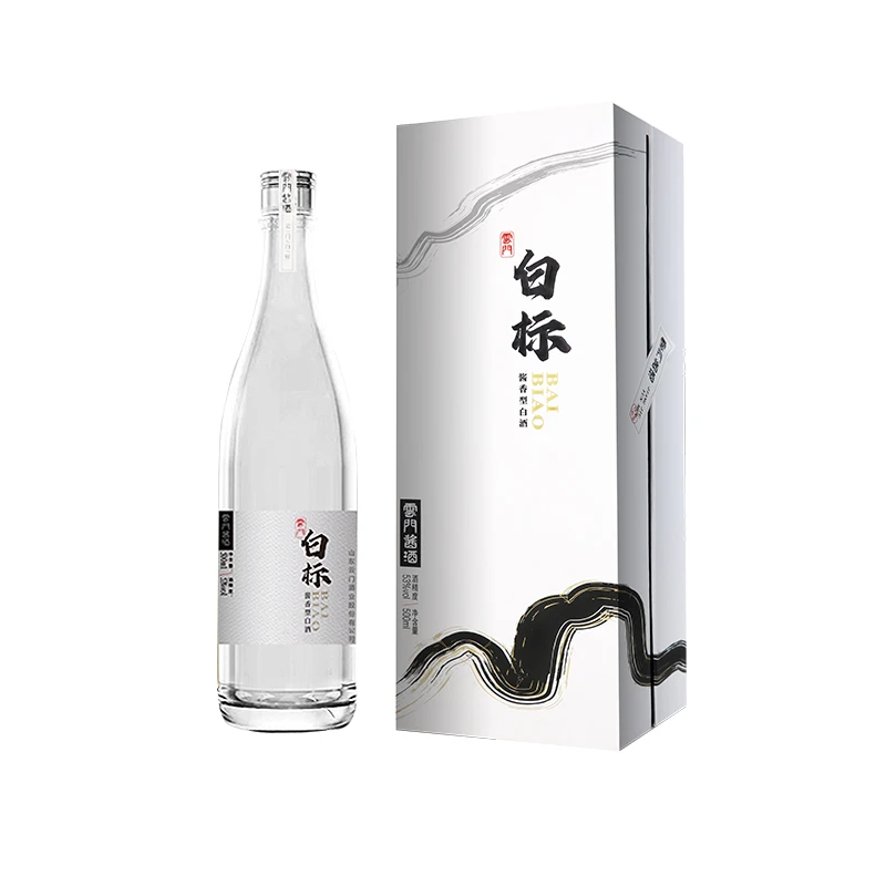 云门酱酒【云门酱酒】白标大曲坤沙酱香型白酒自饮53度500ml53%Vol