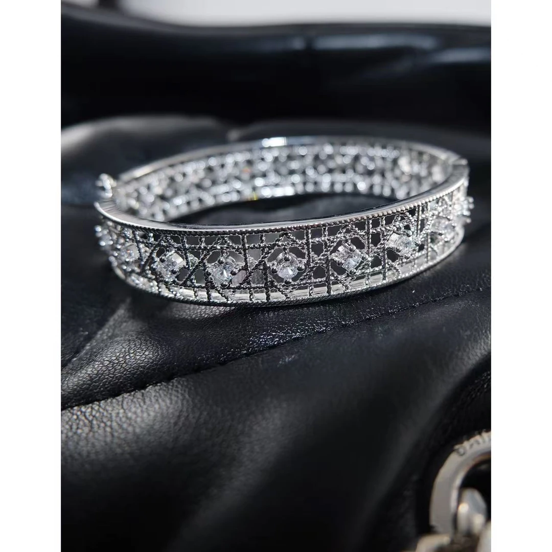 铜合金合成锆石手镯 DXX小晰饰品-新品-手镯44393