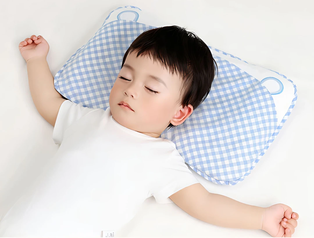天丝苎麻枕套0-3岁吸汗透气同款（6-9岁儿童枕四季通用护型枕）