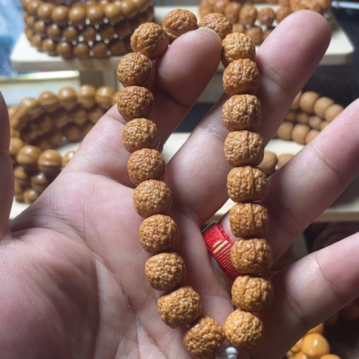 猴头核桃手串全品荔枝纹手持天花板