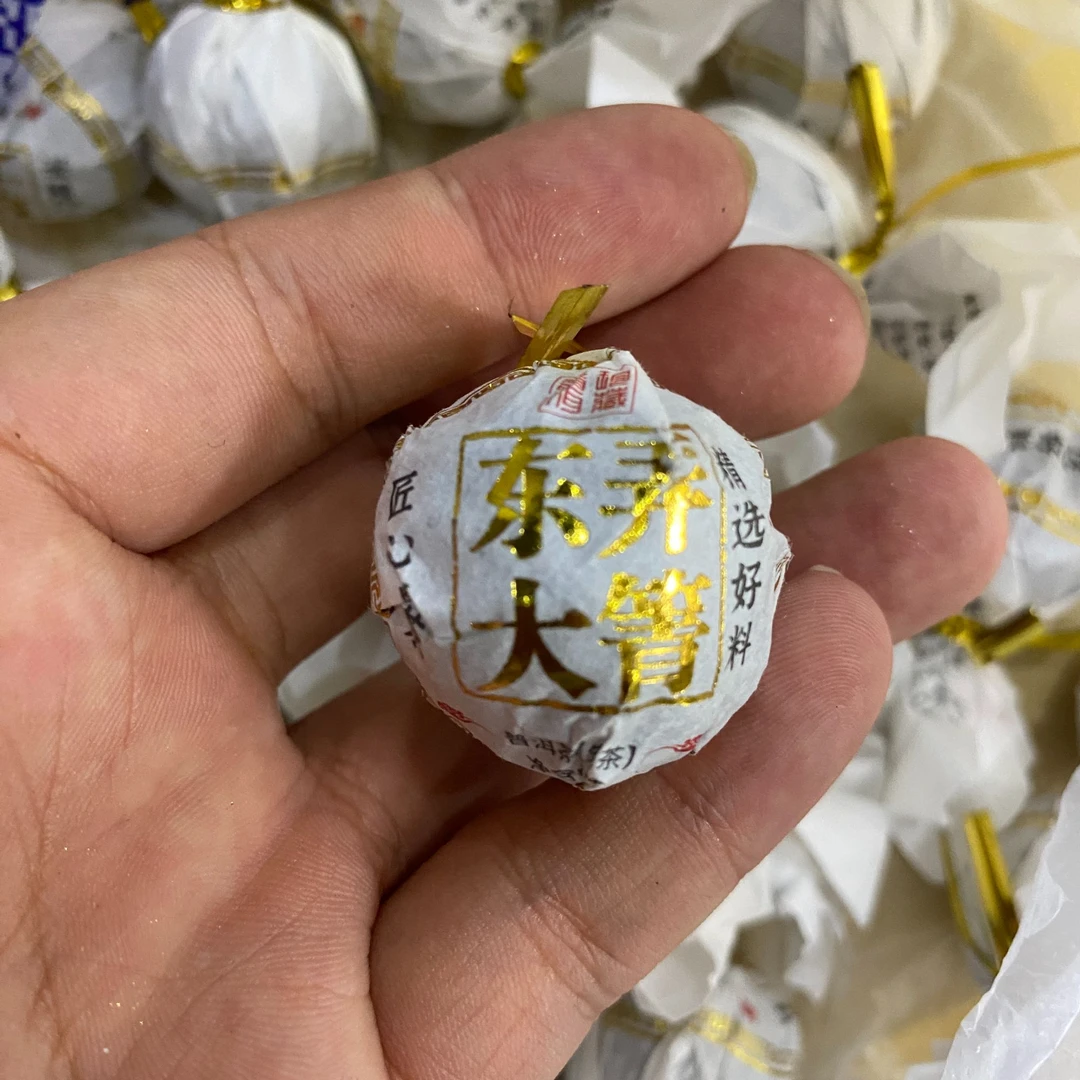 2025年 东弄大箐 手作龙珠 8g*15颗 普洱生茶