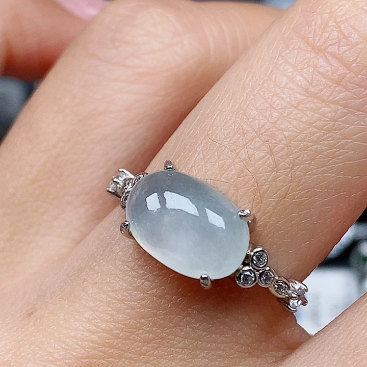 翡翠戒指未镶嵌戒指