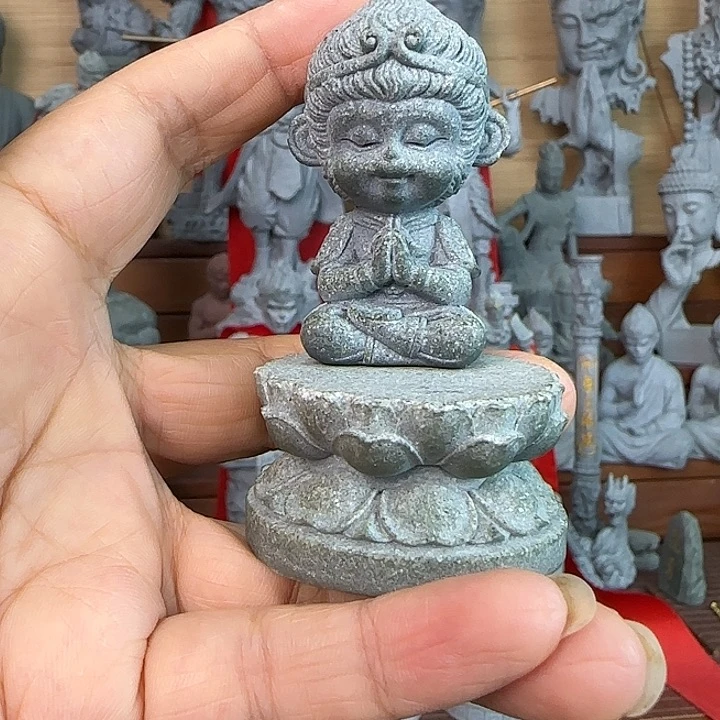 石材小悟空+底座