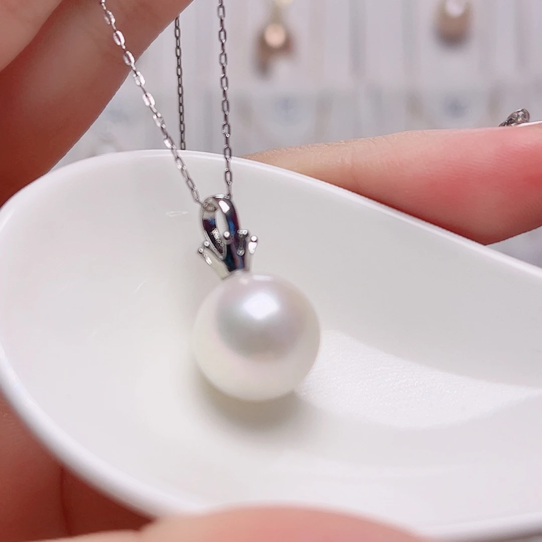 未镶嵌淡水珍珠吊坠(赠链)