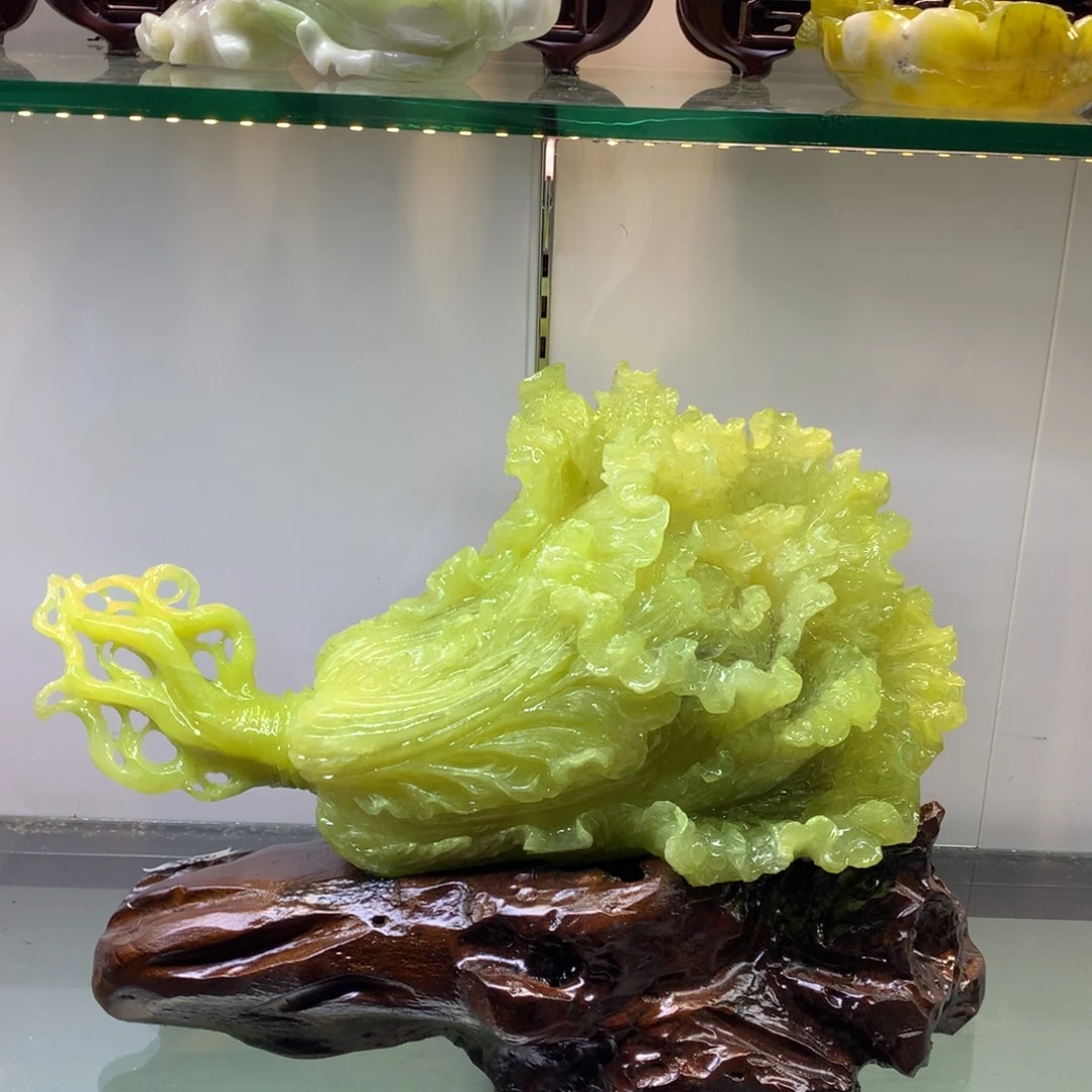 玉家居摆件寓意八方来财
