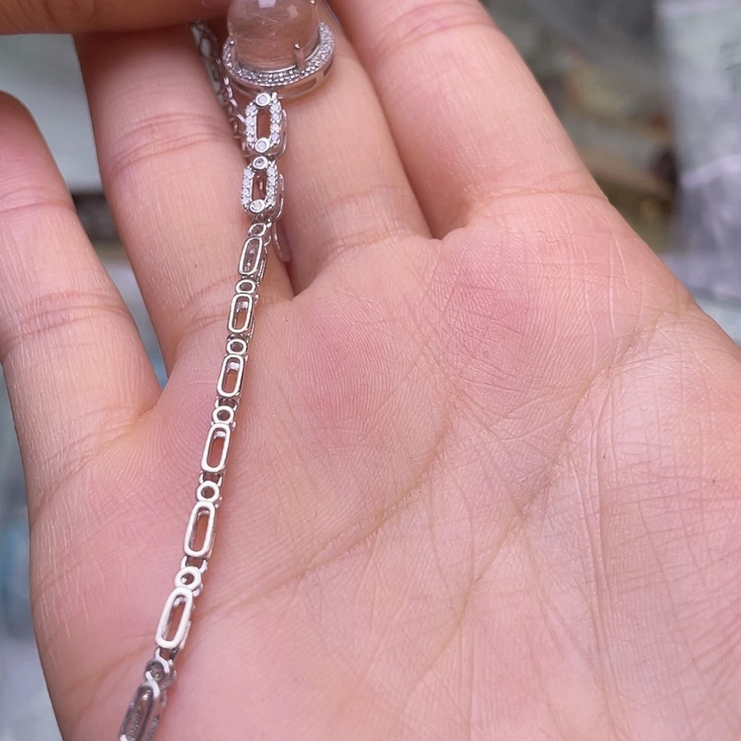 加***冰未镶嵌水晶珠宝半成品414