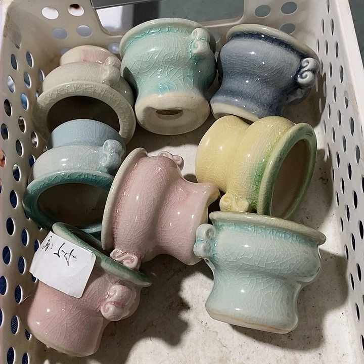 红陶【满10米包邮默认微瑕疵】6个浮力