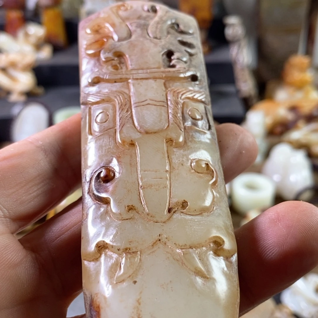 未镶嵌和田玉（糖玉）挂件