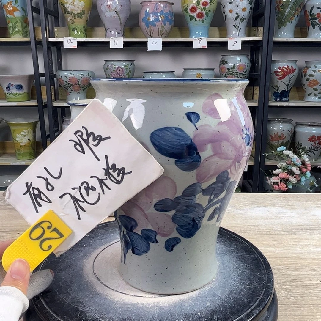 罐1tc景德镇陶瓷花盆