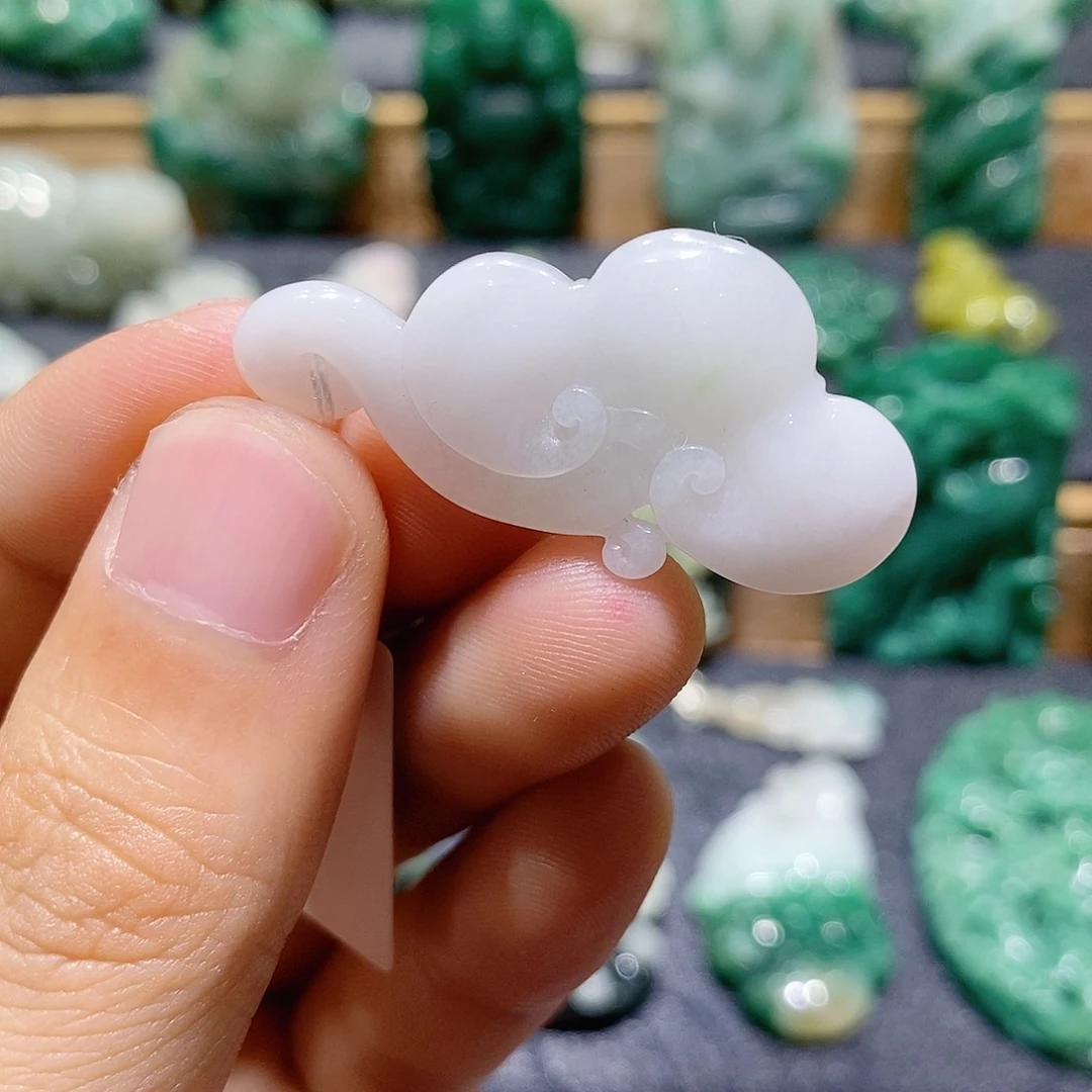 独山玉未镶嵌吊坠