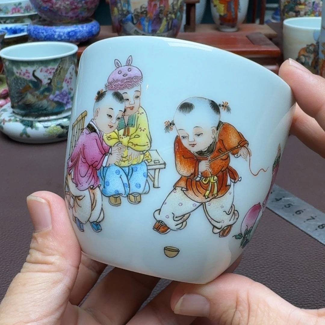 景德镇手工手绘展示