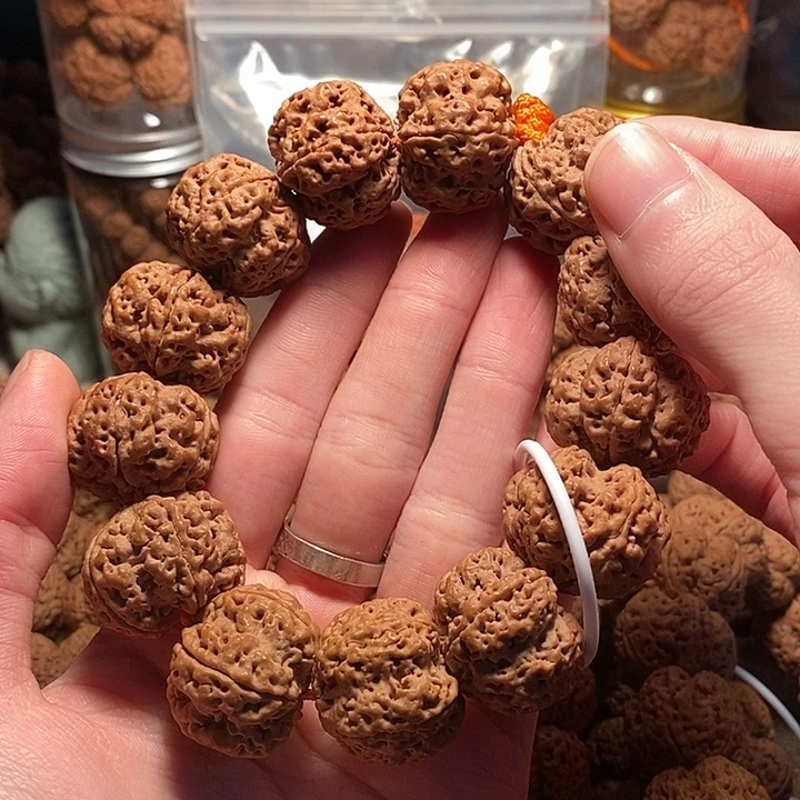 手串金刚菩提25粗筋梅花超头