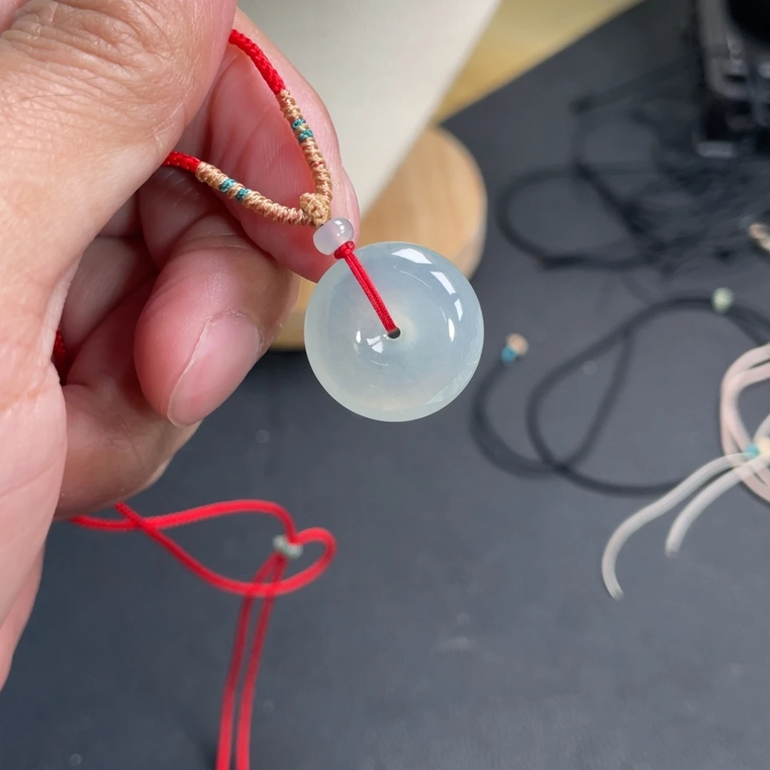 翡翠未镶嵌颈饰19.5-6.2