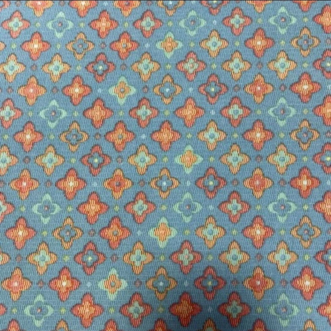 2025新款秋冬款加厚亲肤棉被罩--迷你幸运花蓝色双人200*230