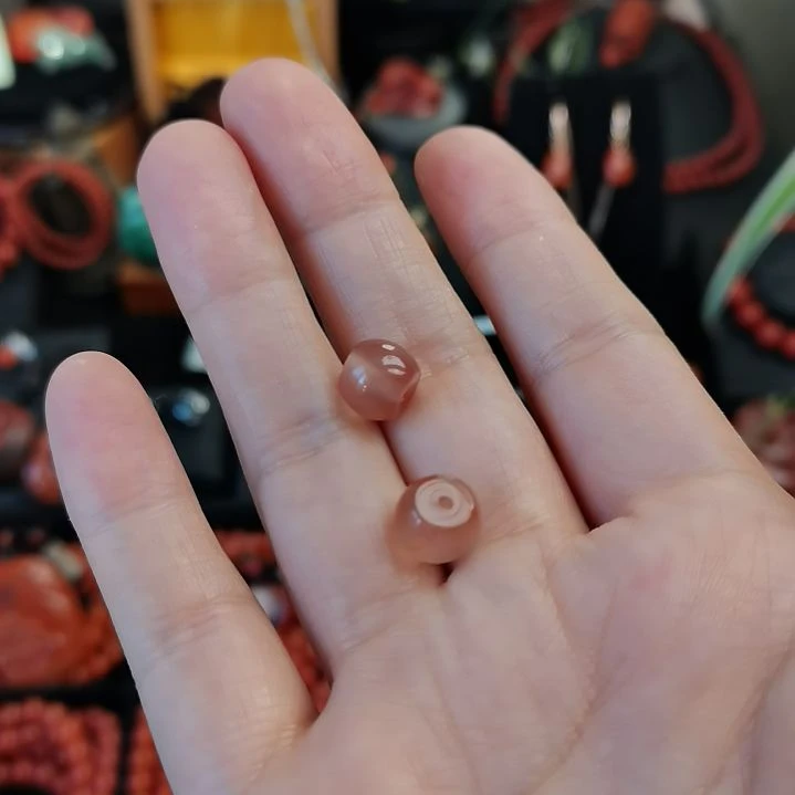 南红玛瑙单珠未镶嵌