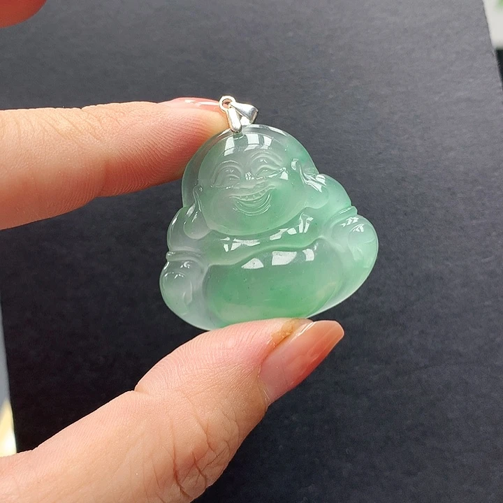 石英质玉银S925镶嵌颈饰