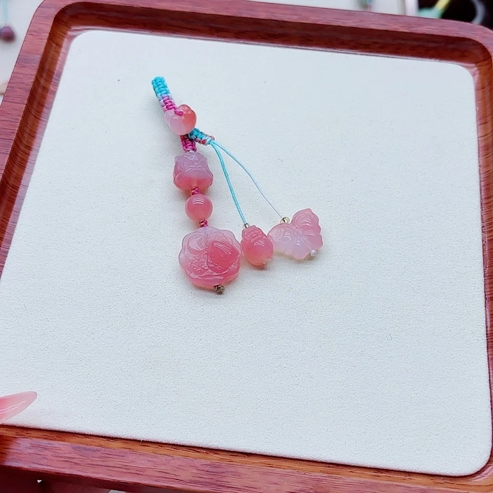 玛瑙/玉髓未镶嵌手链盐源13