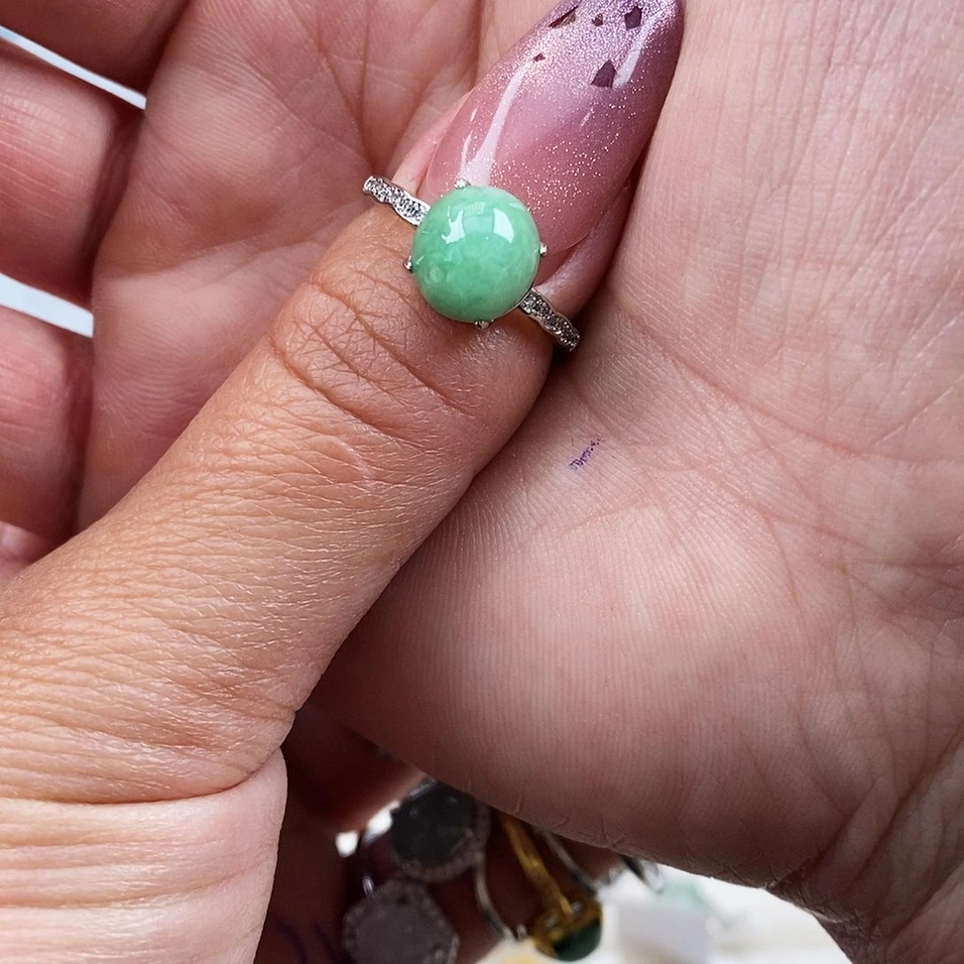 小***楠翡翠未镶嵌戒指缅甸