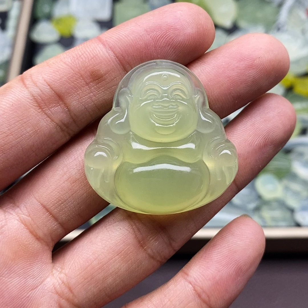 X***.未镶嵌蛇纹石玉颈饰