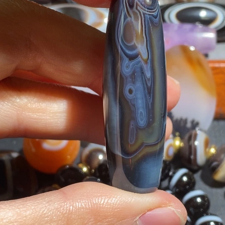 玛瑙/玉髓未镶嵌项链