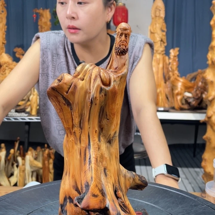柏木（崖柏）随型摆件