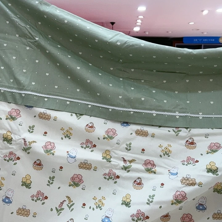 卡通图案双面纯棉被套