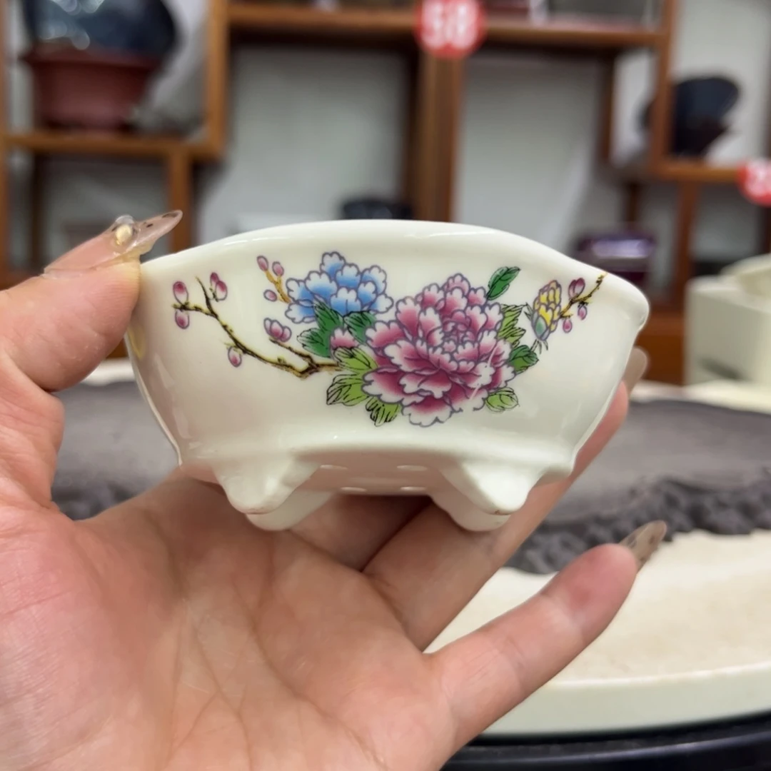 紫砂花盆瑕疵3.5-8.5-8。。。