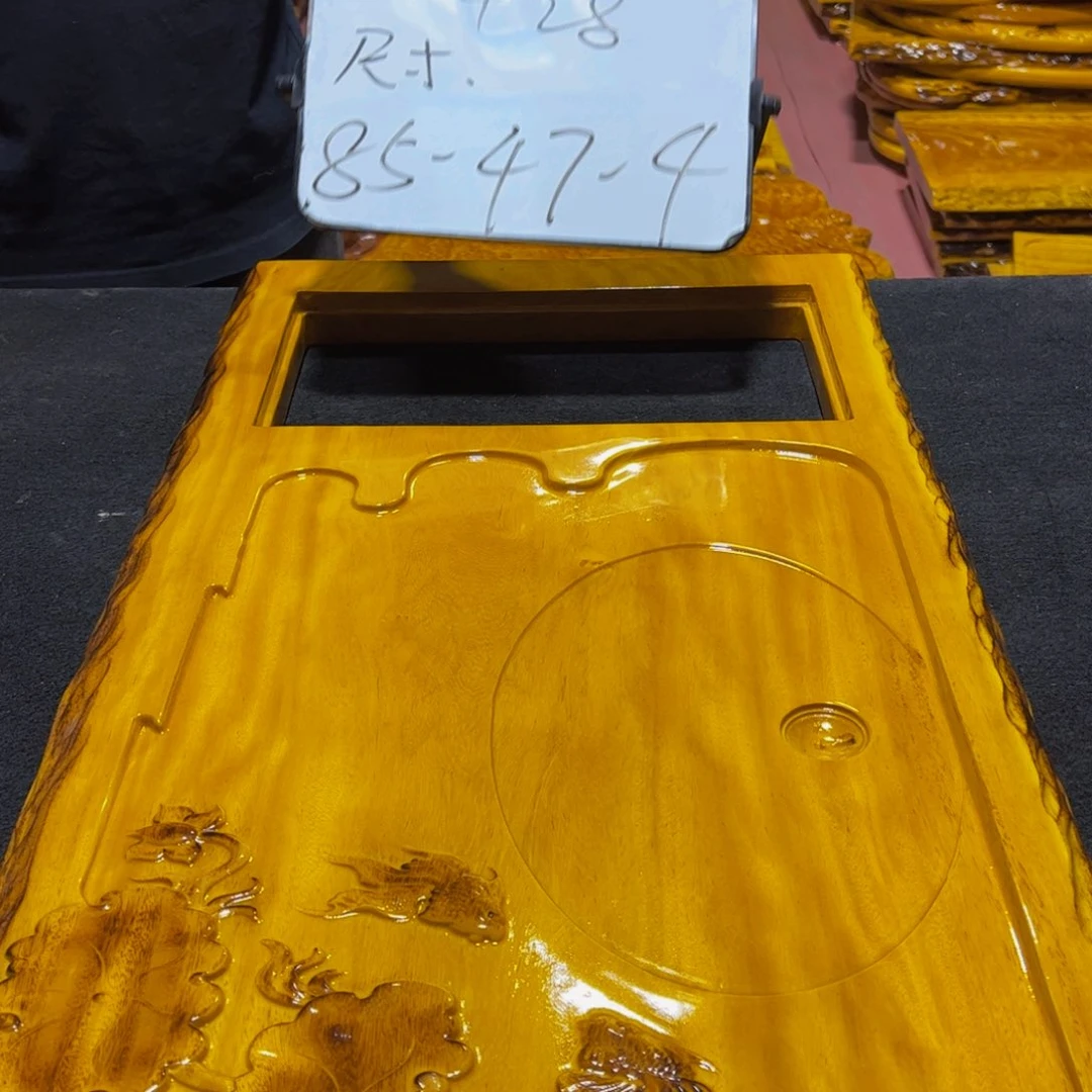 马*杰实木茶盘实木家具