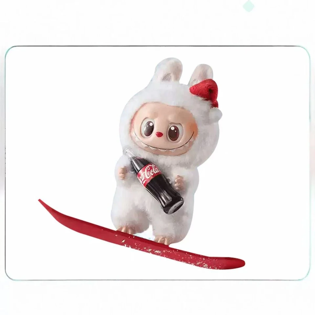 POP MART 可口可乐搪胶毛绒玩偶 （默认代拆）