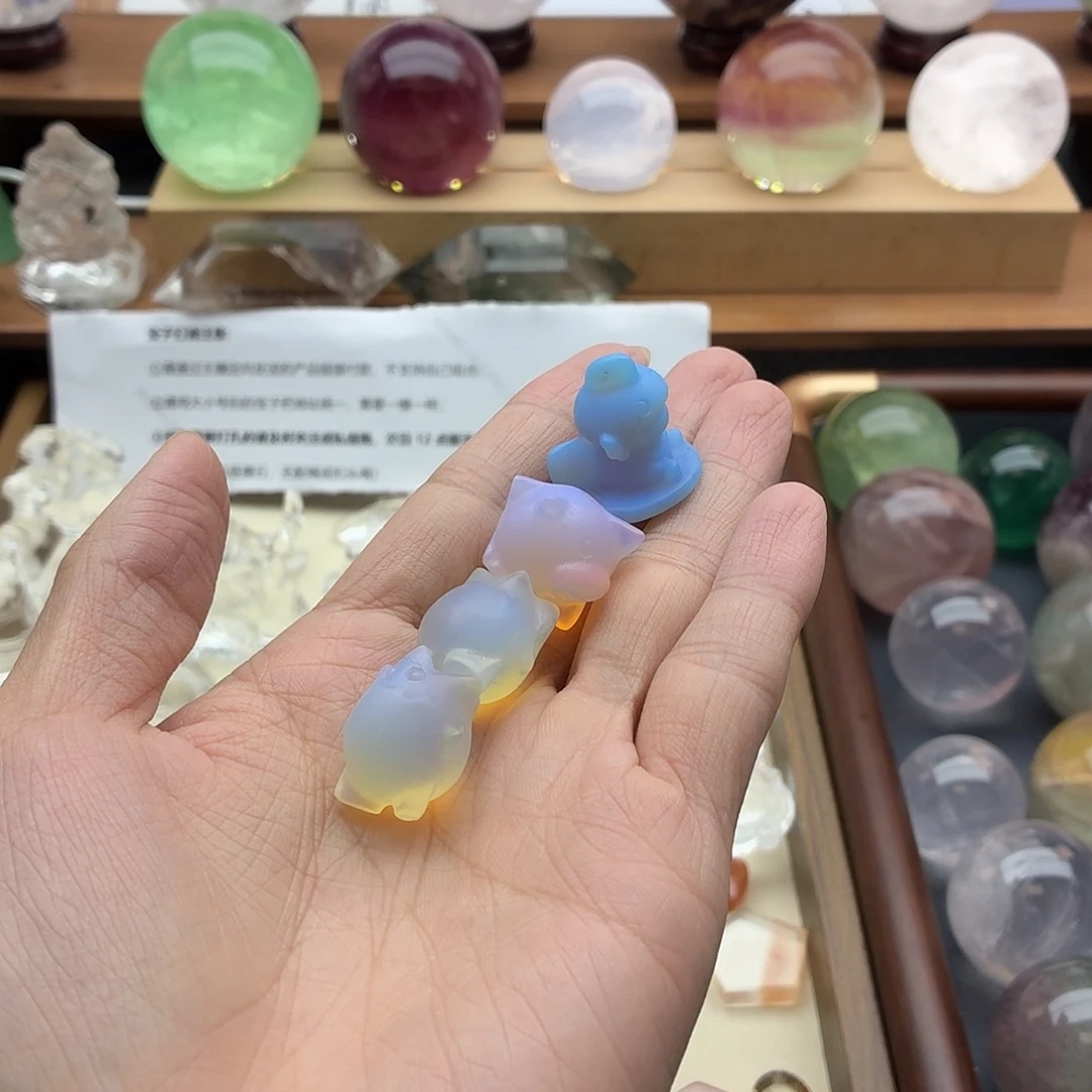 酒***子水晶珠宝半成品未镶嵌