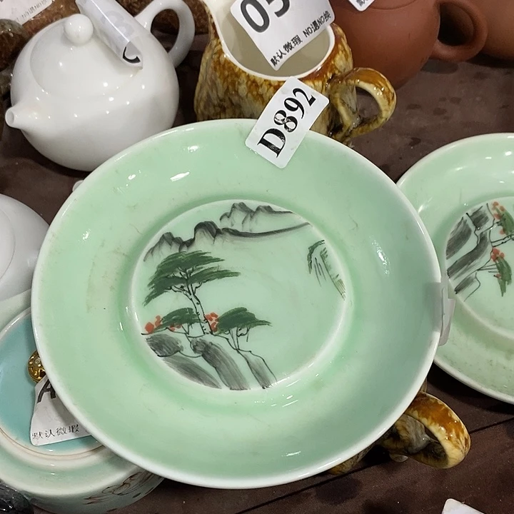 茶具微瑕，介意勿拍