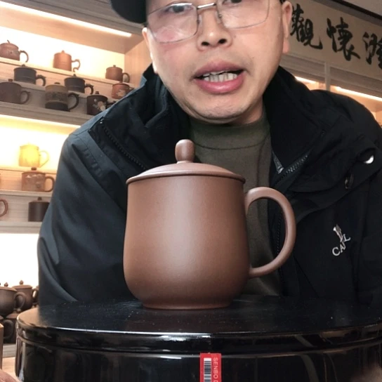 紫泥茶杯葫芦杯容量400