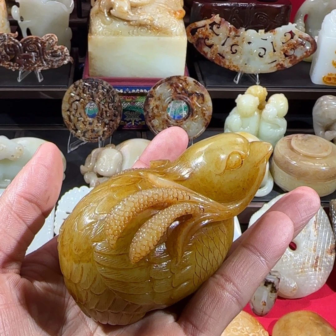 和田玉挂件未镶嵌森***歌