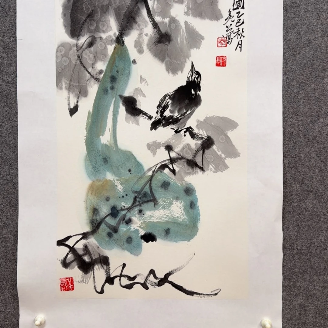 国画亮公老师手绘作品