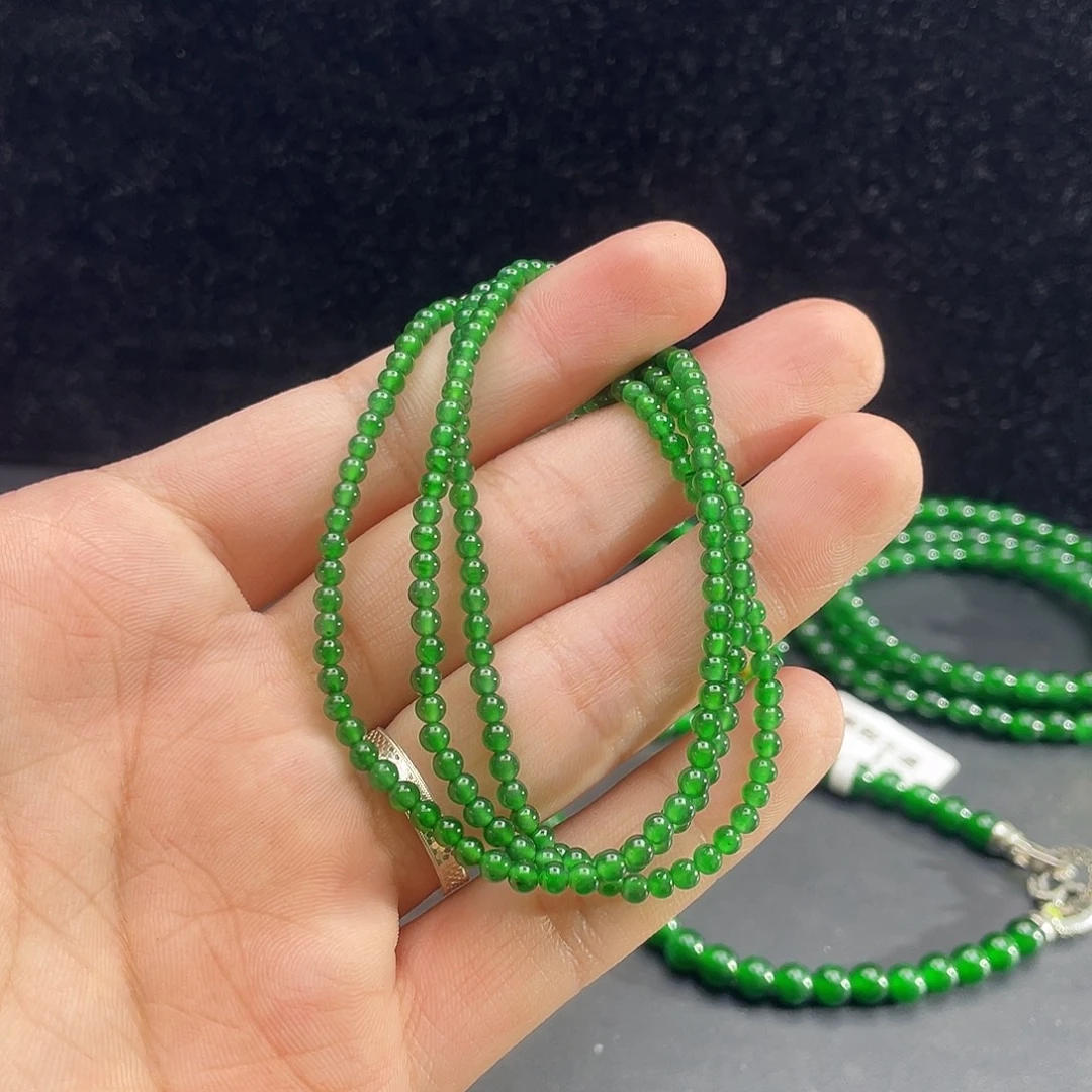 翡翠未镶嵌颈饰